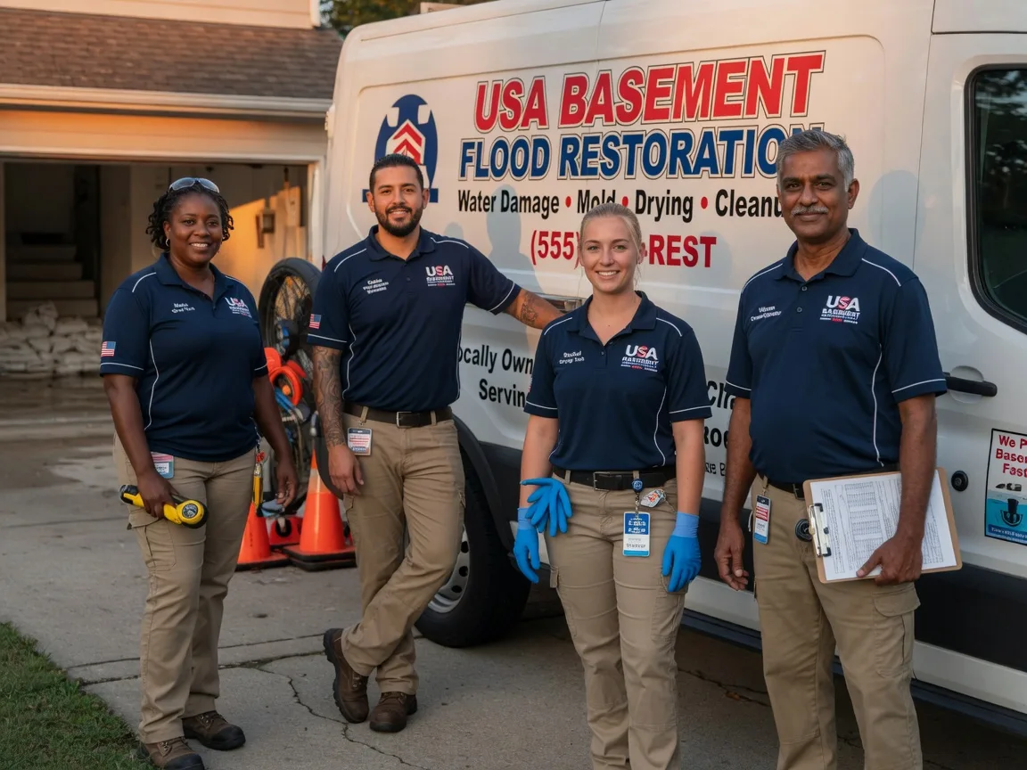 Basement Flood Cleanup company in Waterfall, PA